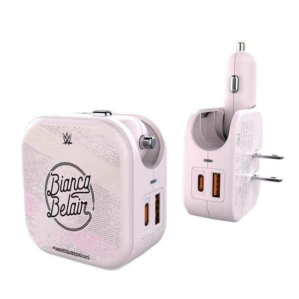 Bianca Belair Steel 2 in 1 USB Charger