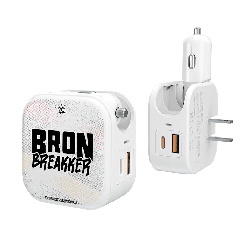 Bron Breakker Steel 2 in 1 USB Charger