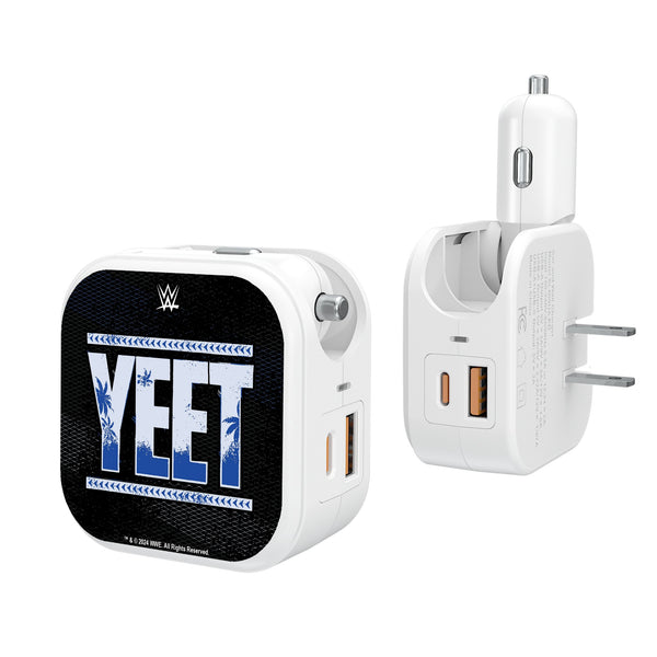 Jey Uso Steel 2 in 1 USB Charger