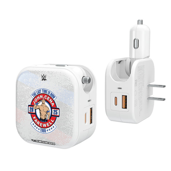 John Cena Farewell Tour Steel 2 in 1 USB Charger