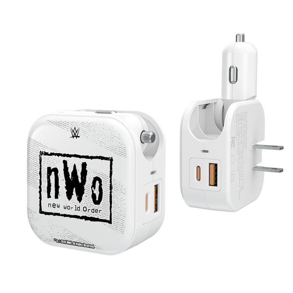 New World Order Steel 2 in 1 USB Charger