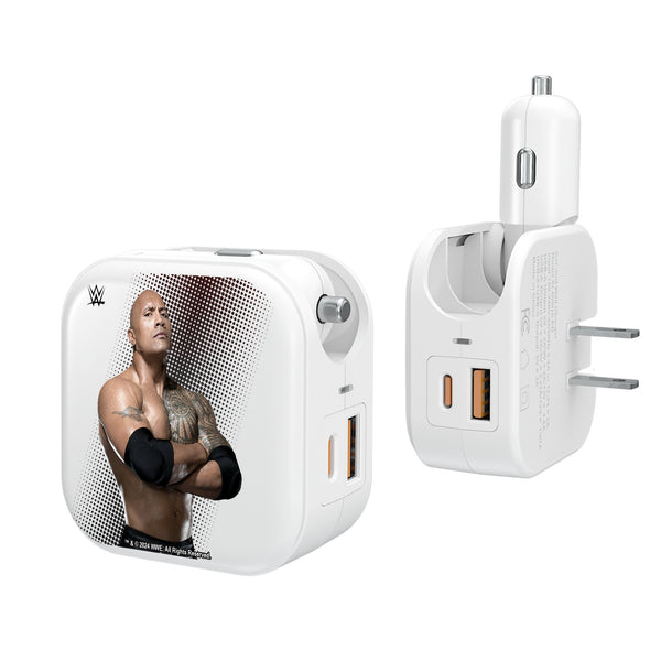 The Rock Superstar 2 in 1 USB Charger