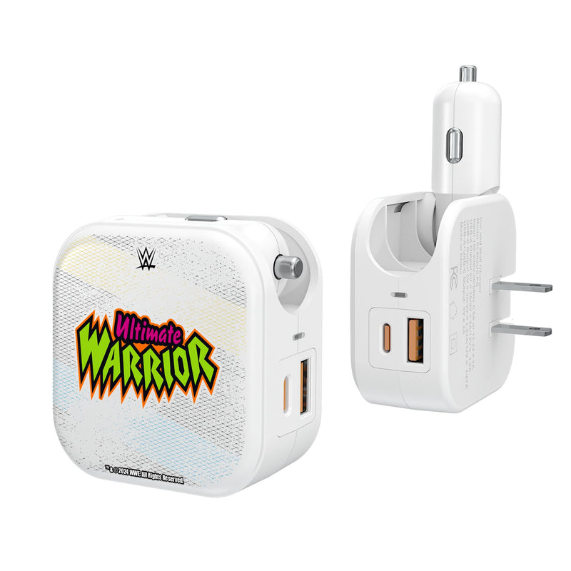 Ultimate Warrior Steel 2 in 1 USB Charger