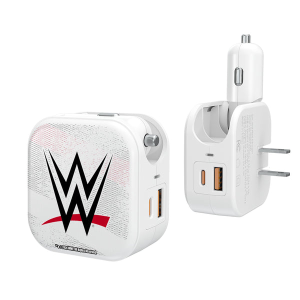 WWE Steel 2 in 1 USB Charger