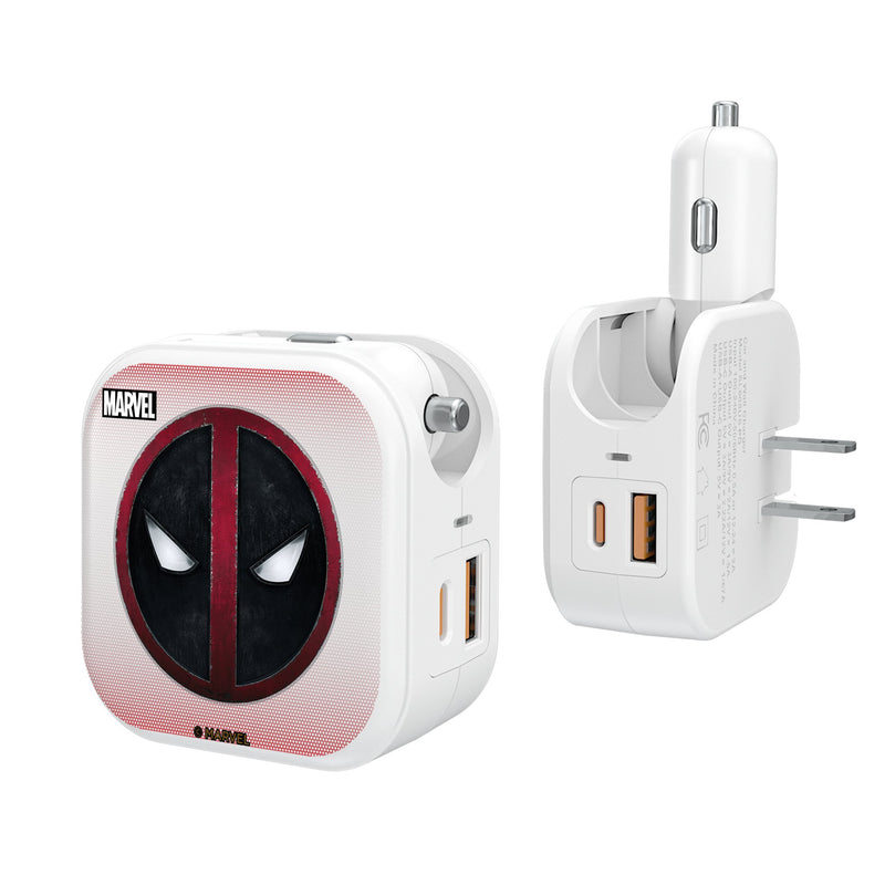 Marvel Deadpool Grid 2 in 1 USB Charger