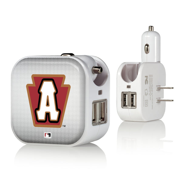 Altoona Curve Linen 2 in 1 USB Charger