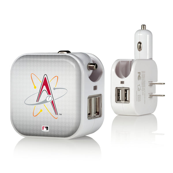 Albuquerque Isotopes Linen 2 in 1 USB Charger