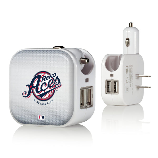 Reno Aces Linen 2 in 1 USB Charger