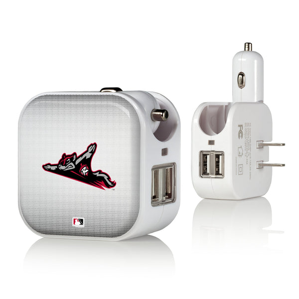 Richmond Flying Squirrels Linen 2 in 1 USB Charger