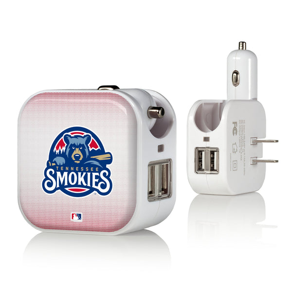 Tennessee Smokies Linen 2 in 1 USB Charger