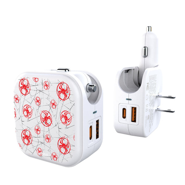 Marvel Miles Morales Pattern 2 in 1 USB Charger