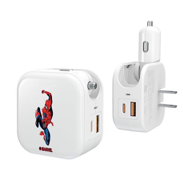 Marvel Spider-Man Badge 2 in 1 USB Charger