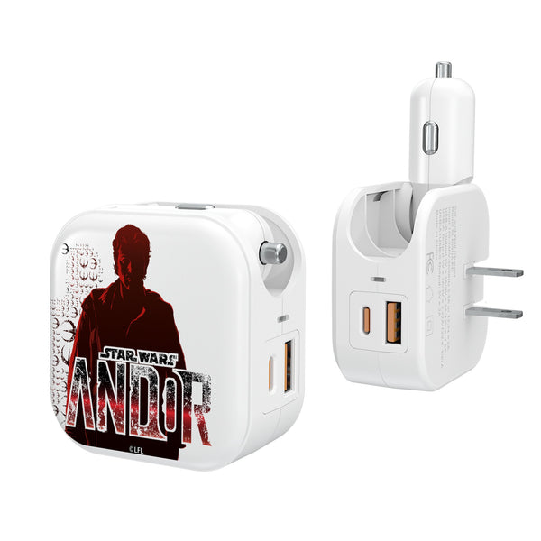 Star Wars Andor Quadratic 2 in 1 USB Charger