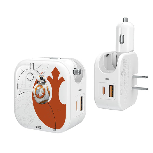 Star Wars BB-8 FactionTech 2 in 1 USB Charger