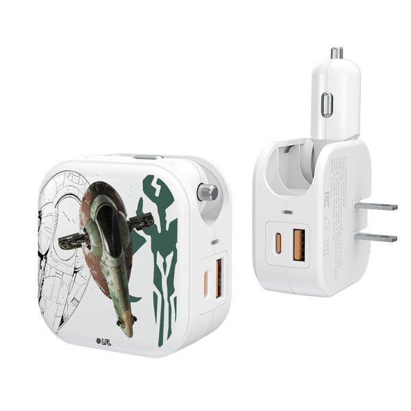 Star Wars Slave I FactionTech 2 in 1 USB Charger