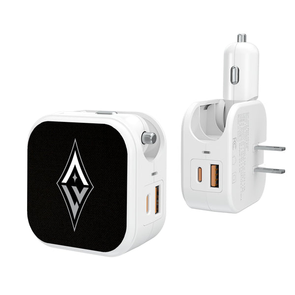Las Vegas Aces Solid 2 in 1 USB Charger