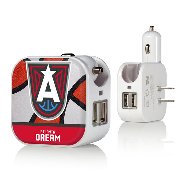 Atlanta Dream Basketball 2 in 1 USB Charger