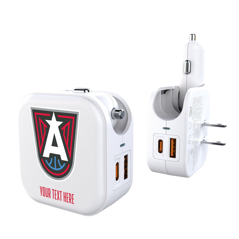 Atlanta Dream Personalized Insignia 2 in 1 USB Charger