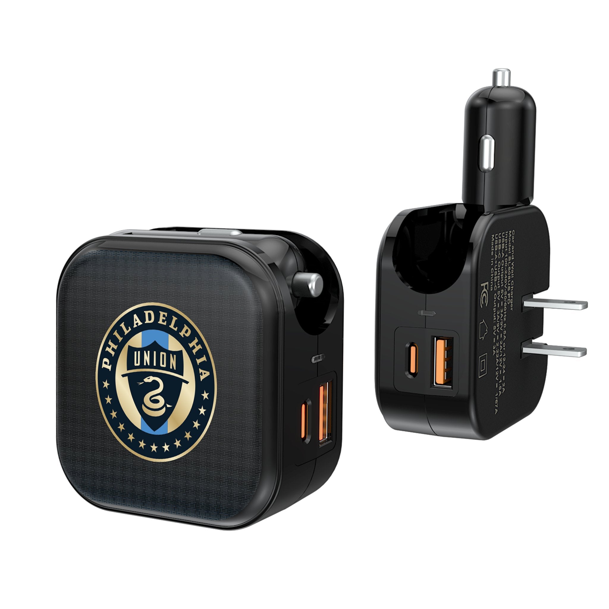 Philadelphia Union   Linen 2 in 1 USB A/C Charger