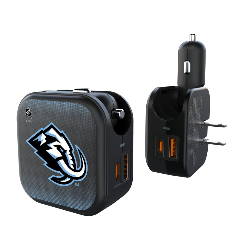 Utah Mammoth Linen 2 in 1 USB A/C Charger