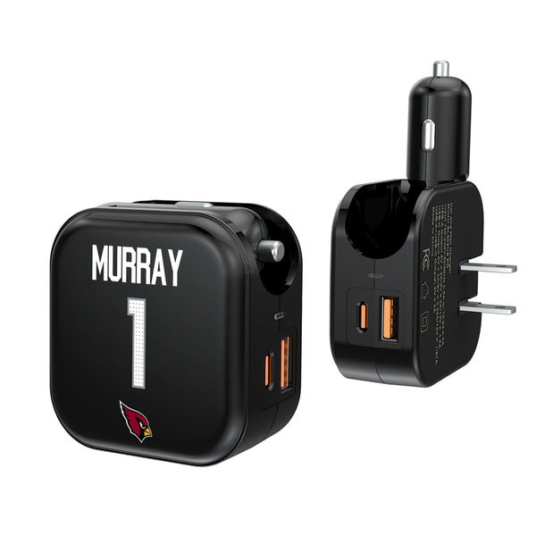 Kyler Murray Arizona Cardinals 1 Ready 2 in 1 USB A/C Charger