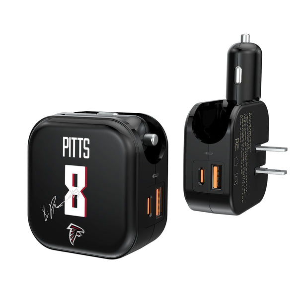 Kyle Pitts Atlanta Falcons 8 Ready 2 in 1 USB A/C Charger