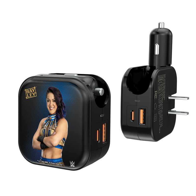 Bayley Superstar 2 in 1 USB A/C Charger