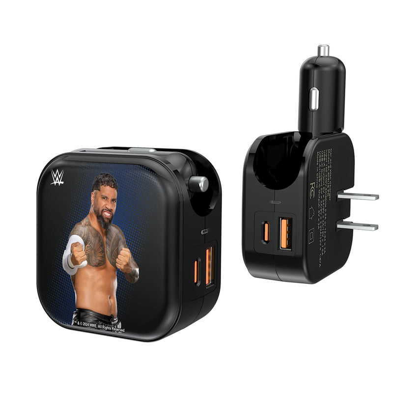 Jey Uso Superstar 2 in 1 USB A/C Charger