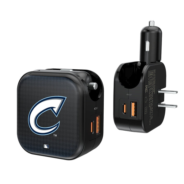 Columbus Clippers Linen 2 in 1 USB A/C Charger