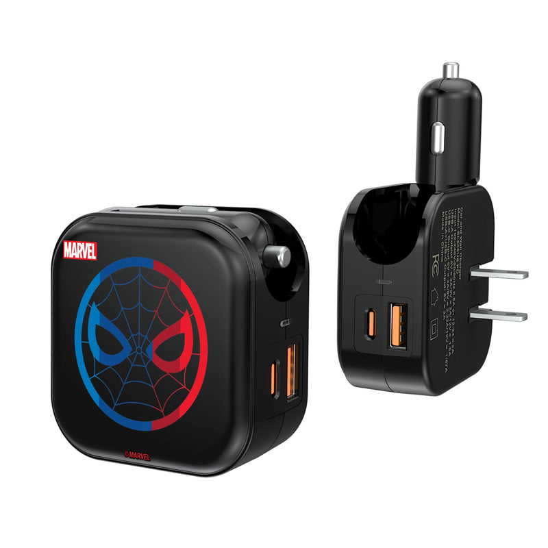 Marvel Spider-Man Sigil 2 in 1 USB A/C Charger