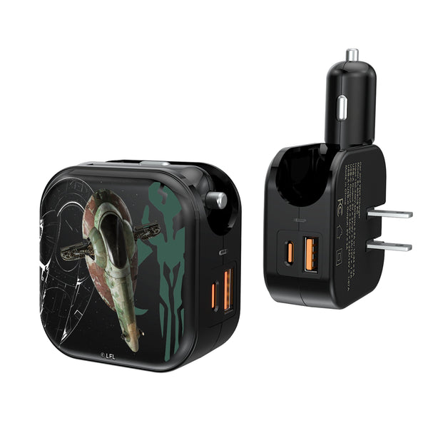 Star Wars Slave I FactionTech 2 in 1 USB A/C Charger