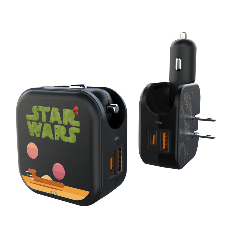 Star Wars Tatooine Locality Fade 2 in 1 USB A/C Charger