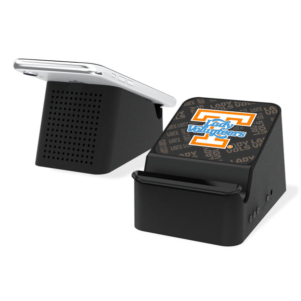 University of Tennessee Volunteers Quadtile Wireless Charging Station and Bluetooth Speaker