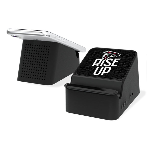 Atlanta Falcons 2024 Illustrated Limited Edition Wireless Charging Station and Bluetooth Speaker