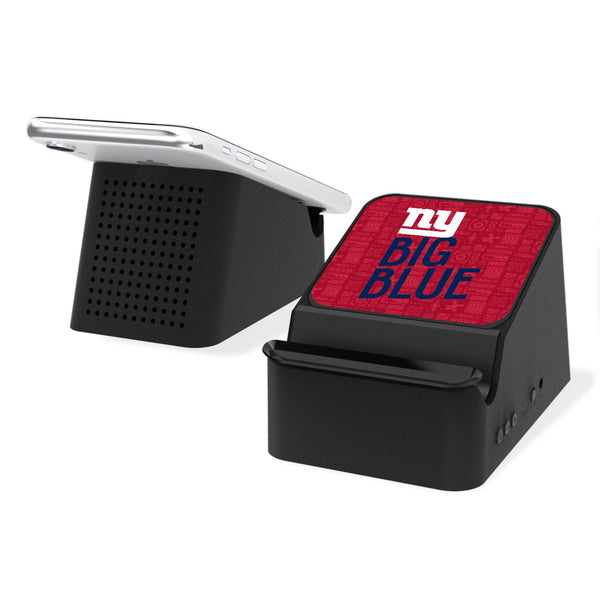 New York Giants 2024 Illustrated Limited Edition Wireless Charging Station and Bluetooth Speaker