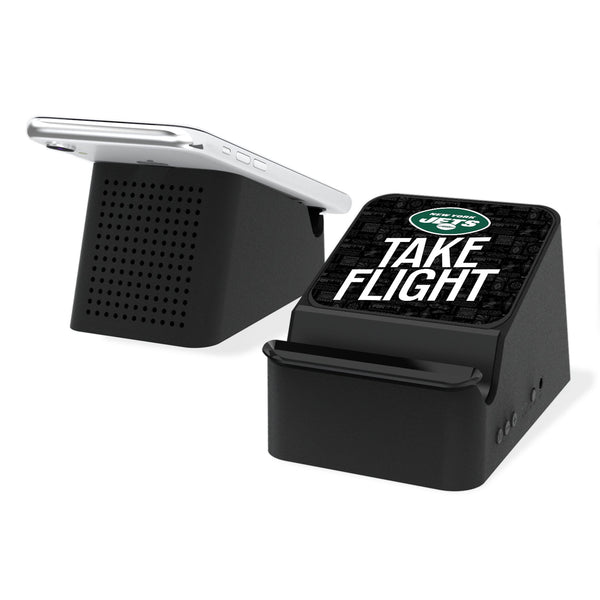 New York Jets 2024 Illustrated Limited Edition Wireless Charging Station and Bluetooth Speaker