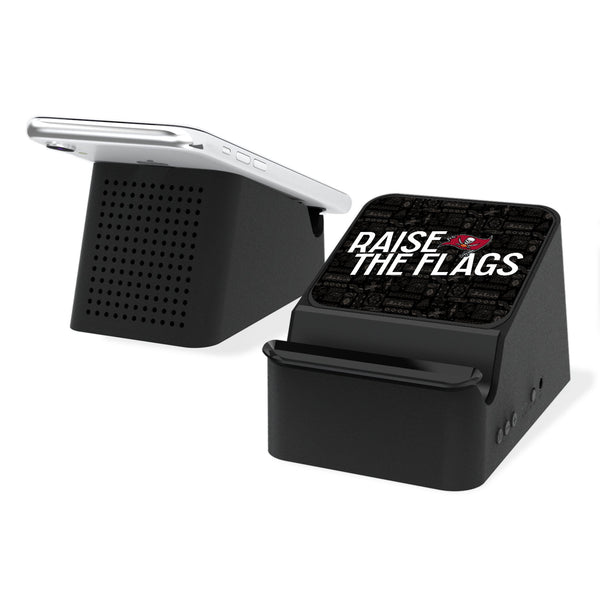 Tampa Bay Buccaneers 2024 Illustrated Limited Edition Wireless Charging Station and Bluetooth Speaker