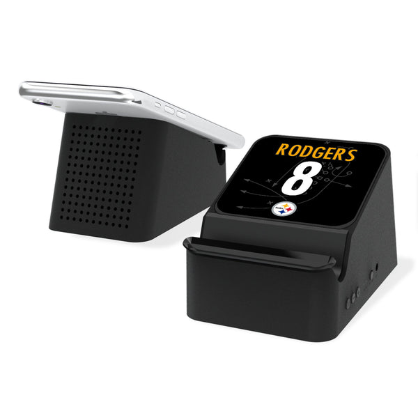 Aaron Rodgers Pittsburgh Steelers 8 Game Tactic Wireless Charging Station and Bluetooth Speaker