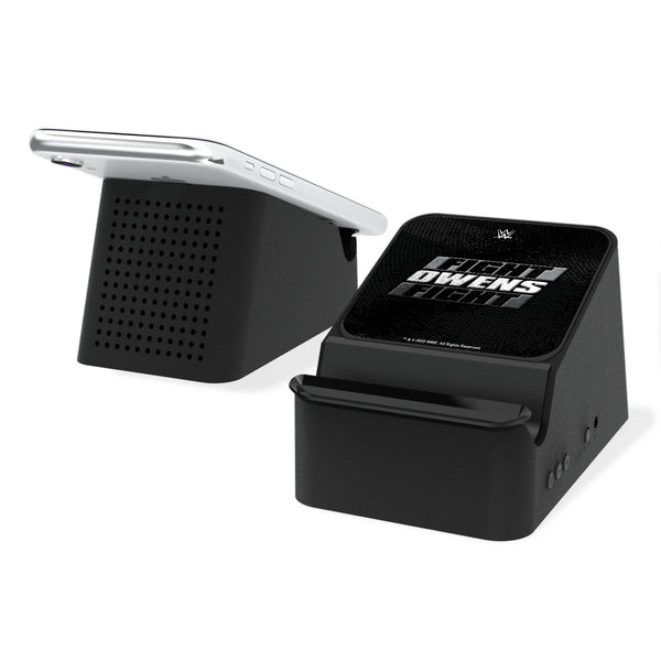 Kevin Owens Steel Wireless Charging Station and Bluetooth Speaker