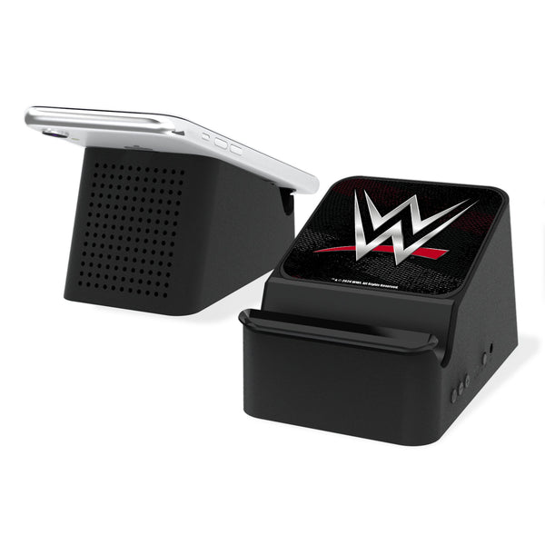 WWE Steel Wireless Charging Station and Bluetooth Speaker