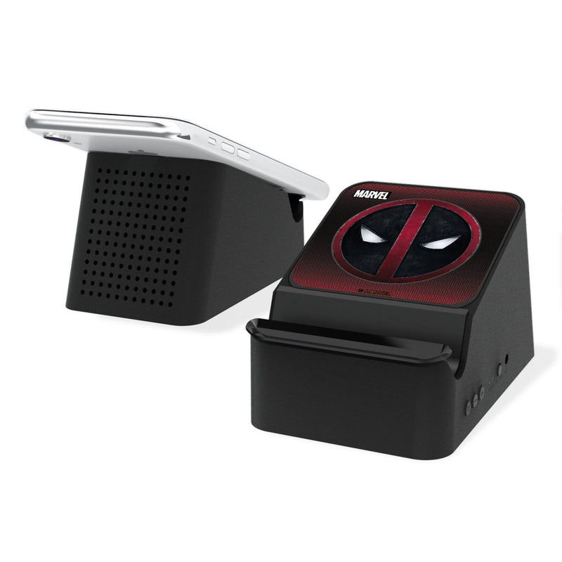 Marvel Deadpool Grid Wireless Charging Station and Bluetooth Speaker