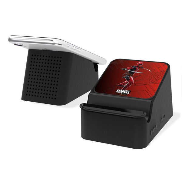 Marvel Deadpool MechLine Wireless Charging Station and Bluetooth Speaker