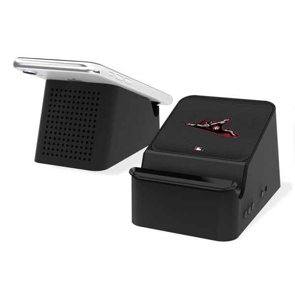 Richmond Flying Squirrels Linen Wireless Charging Station and Bluetooth Speaker