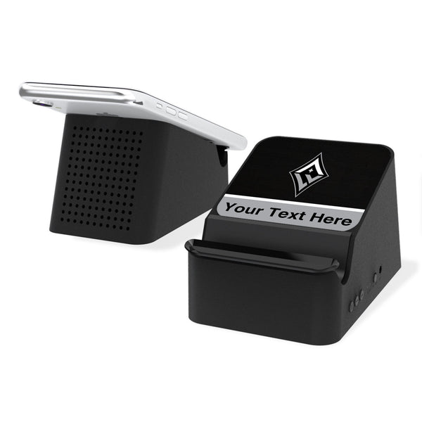 Las Vegas Aces Personalized Endzone Solid Wireless Charging Station and Bluetooth Speaker
