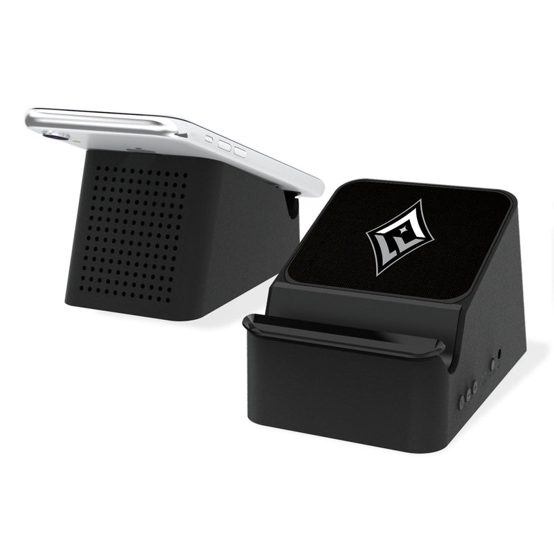 Las Vegas Aces Solid Wireless Charging Station and Bluetooth Speaker