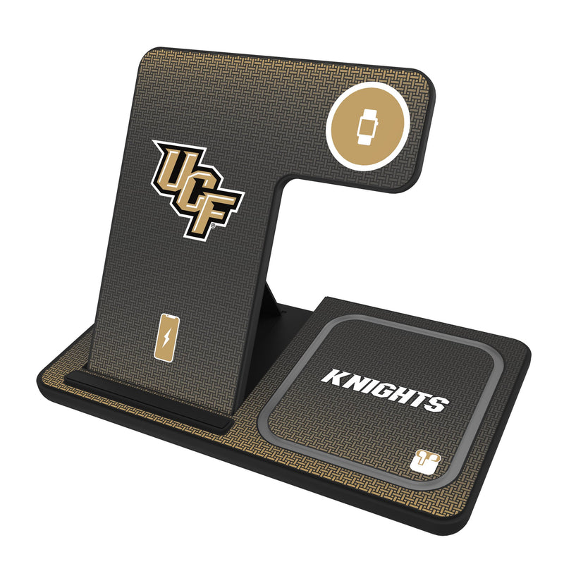 University of Central Florida Golden Knights Linen 3 in 1 Charging Station