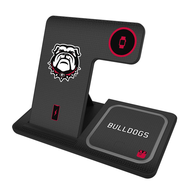 University of Georgia Bulldogs Uga Linen 3 in 1 Charging Station