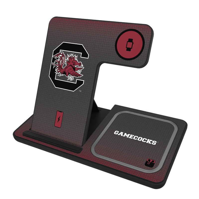 University of South Carolina Gamecocks Linen 3 in 1 Charging Station