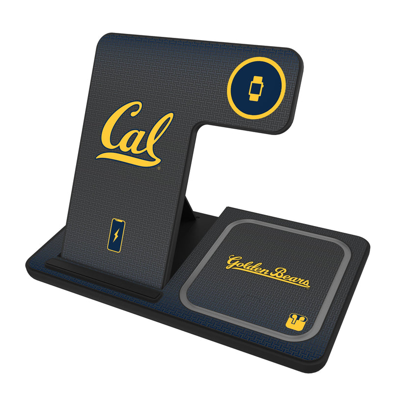 University of California Berkeley Golden Bears Linen 3 in 1 Charging Station