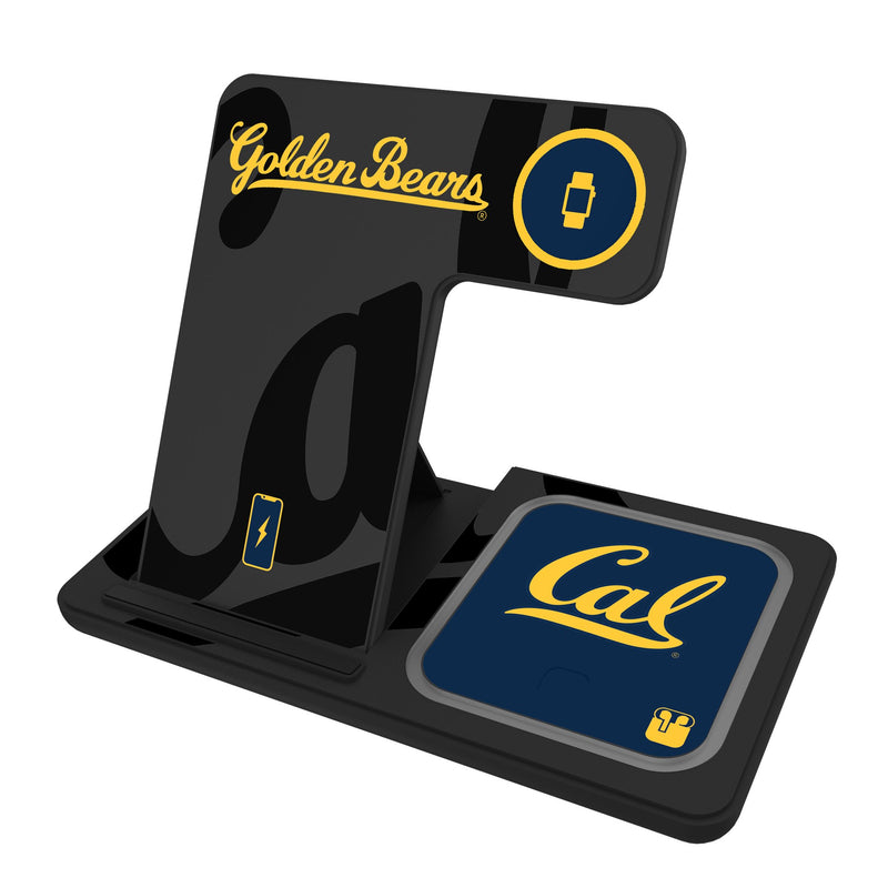 University of California Berkeley Golden Bears Monocolor Tilt 3 in 1 Charging Station